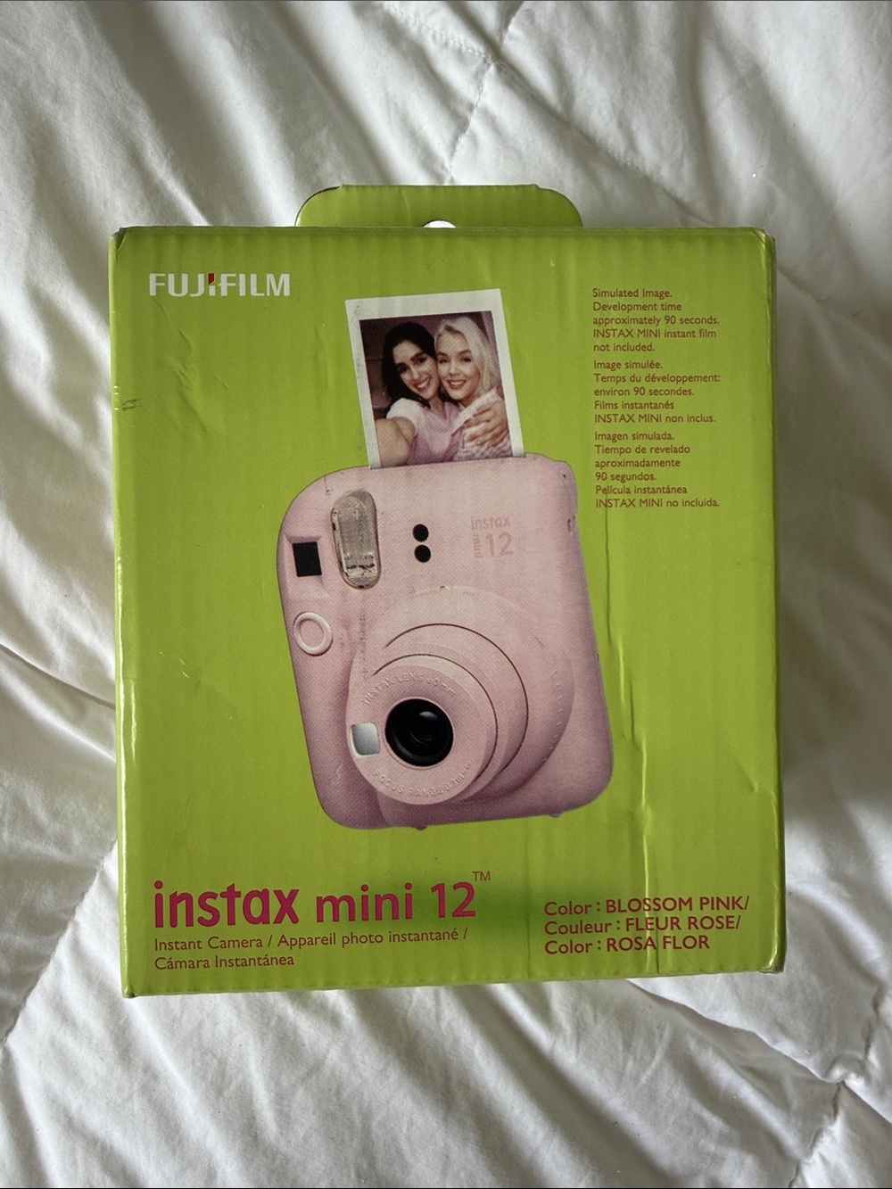 Fujifilm Instax Mini 12 Instant Camera - Blossom Pink - New in Box
